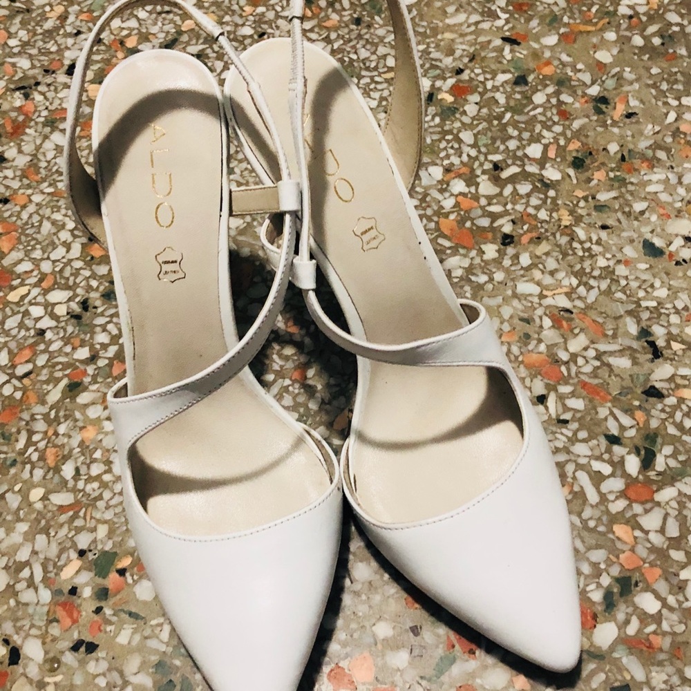 White Aldo shoes
